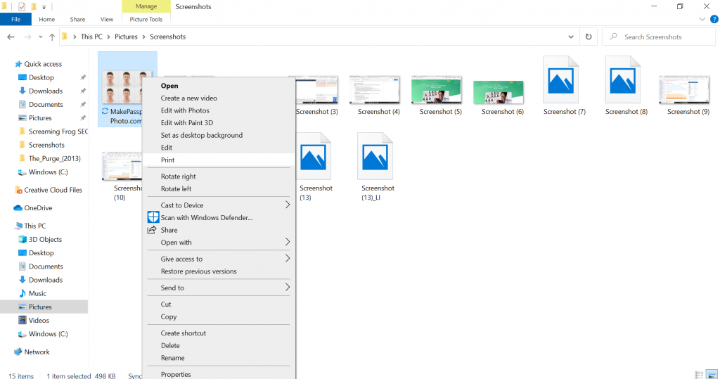 format photo to passport size on mac for printing