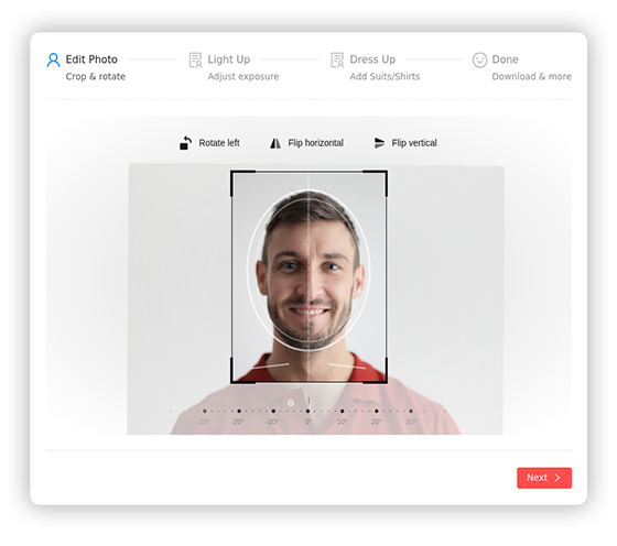 Create Turkey 🇹🇷 Passport photo - size 50x60 mm (5x6 cm) » Online  Passport Photo Generator